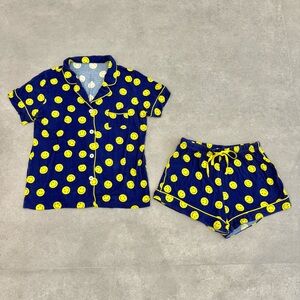 KATIEJNYC Lynn smiley pj set XS